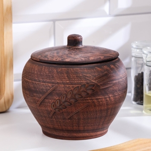 Горшок для жаркого «Колос» 0.7 л, 13×13×13 см