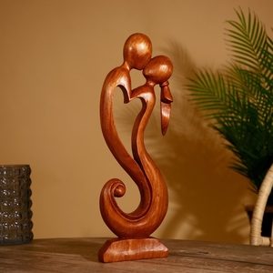 Абстракция «Чувства», 18×5×50 см, дерево суар