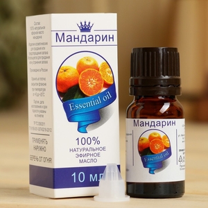 Эфирное масло «Мандарин», флакон-капельница, аннотация, 10 мл