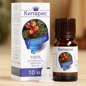Эфирное масло «Кипарис», флакон-капельница, аннотация, 10 мл