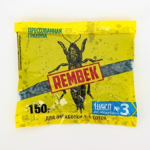 Средство от медведки и проволочника «Рембек», прессованная гранула, 150 г