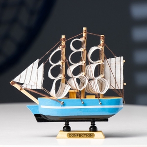 Сувенирная модель корабля «Морской оркестр», 3×13.5×15.5 см