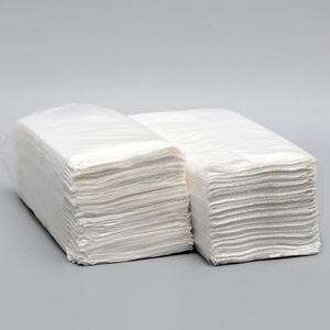 Полотенца бумажные, V-сложения, 23×20 см, 25 г/м², 200 шт., белые