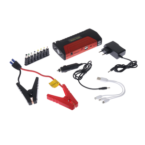 Пуско-зарядное устройство 6000 мАч, 3 LED, 2USB, DC 12V,