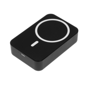 Внешний аккумулятор CRR-34, 10000 мАч, 5 W, для Iphone с функцией MagSafe, чёрный