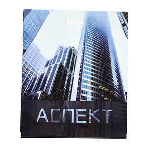 Пакет «Аспект», полиэтиленовый с вырубной ручкой, 50×60 см, 100 мкм