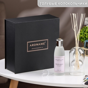Диффузор ароматический в подарочной упаковке Aromame, голубые колокольчики, 120 мл
