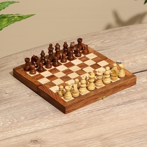 Шахматы, 20×20 см, дерево шишам