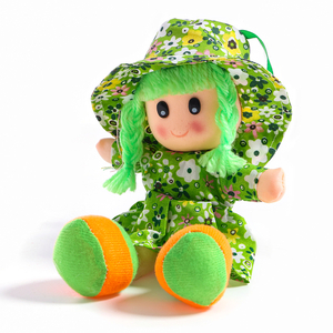 Мягкая игрушка «Кукла», в ситцевом платье, МИКС