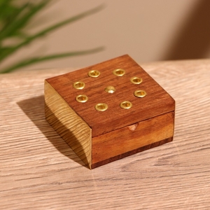 Подставка под благовония, 5.5×5×2.5 см, манговое дерево