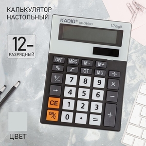 Калькулятор настольный 12-разрядный Kd=3860B