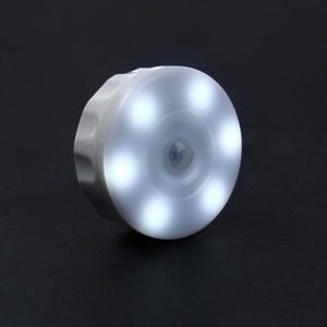 Светильник мебельный светодиодный с датчиком движения, 6 LED, 4 Вт, 6500К, свечение холодное белое