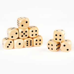 Кубики игральные, 3×3 см, набор 30 шт.