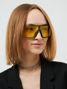 Очки солнцезащитные спортивные поляризационные, uv 400, ширина 13.9 см, дужка 12.3 см