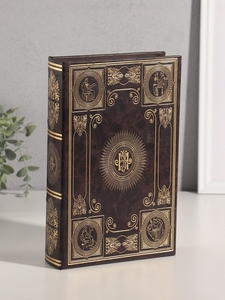 Шкатулка книга-сейф «Эпоха искусства», дерево, тиснение, золотом 26×17×5 см