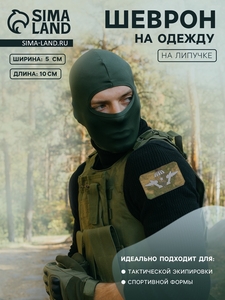 Шеврон на одежду «ВДВ», на липучке, 10×5 см