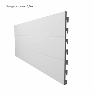Панель для стеллажа, 35×90 см, цвет белый