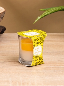Свеча ароматическая Candle 100 г, сияние+хлопок