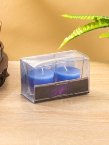 Свечи в стакане DAZZLE CANDLE 70 г, набор 2 шт., звёздная ночь