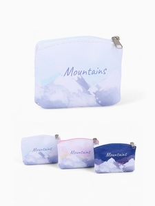 Кошелёк монетница на молнии, цвет МИКС