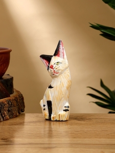 Сувенир «Котёнок», 12×5×2.5 см, дерево