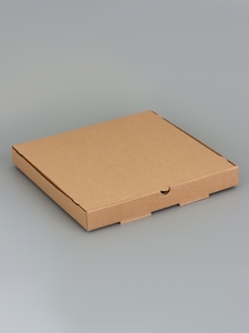 Коробка для пиццы, бурая, 30 х 30 х 4 см