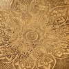 Блюдо «Лепестки», с узором, 21×21×5.7 см, латунь