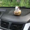 Счастливый кот на панель авто, качающий головой, СП23