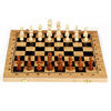 Настольная игра 3 в 1 «Король»: нарды, шахматы, шашки, 39×39 см