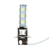 Автомобильная лампа, светодиодная, H3, 12 В, 13 SMd=5050, 2 шт., белый