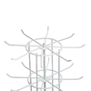 Вертушка, 5 ярусов по 8 крючков, 20×20×61, цвет белый