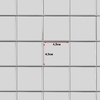 Сетка торговая 40×150 см, окантовка 6 мм, пруток - 4 мм, цвет хром (порошковое покрытие)