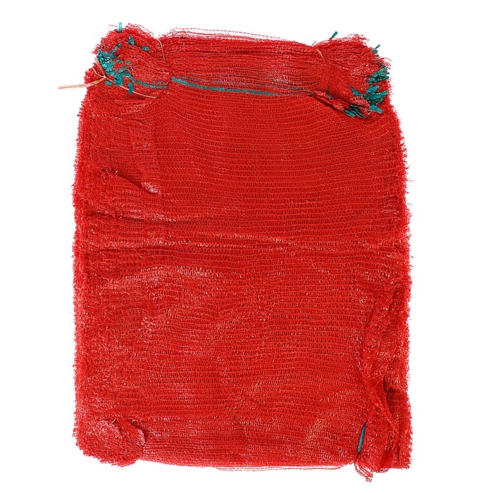Сетка овощная, красная, 50 х 80 см, 35 - 40 кг