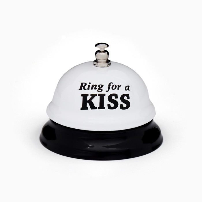 Звонок настольный Ring for a kiss, 7.5×7.5×6 см