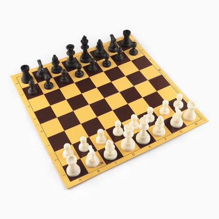Шахматное поле, 40×40 см, микрогофра
