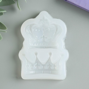 Силиконовый молд, форма для заливки «Короны», 2 предмета, 1×7×5 см