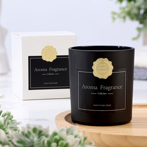 Ароматическая свеча в стакане Aroma candle, 7×8 см, ванильный