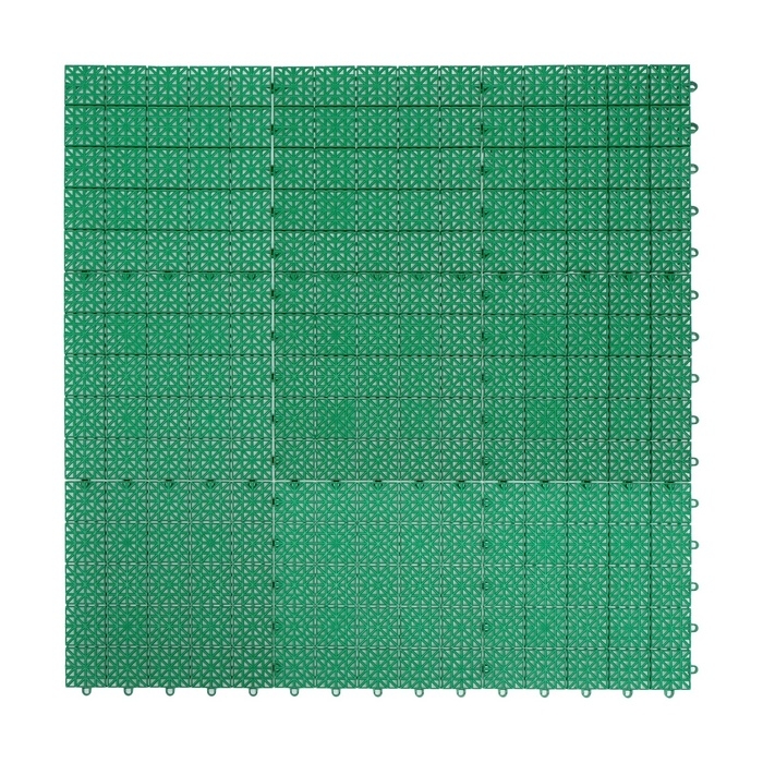 Универсальное покрытие для садовых дорожек ERFOLG H&G, 33×33 см, набор, 9 шт., зелёное