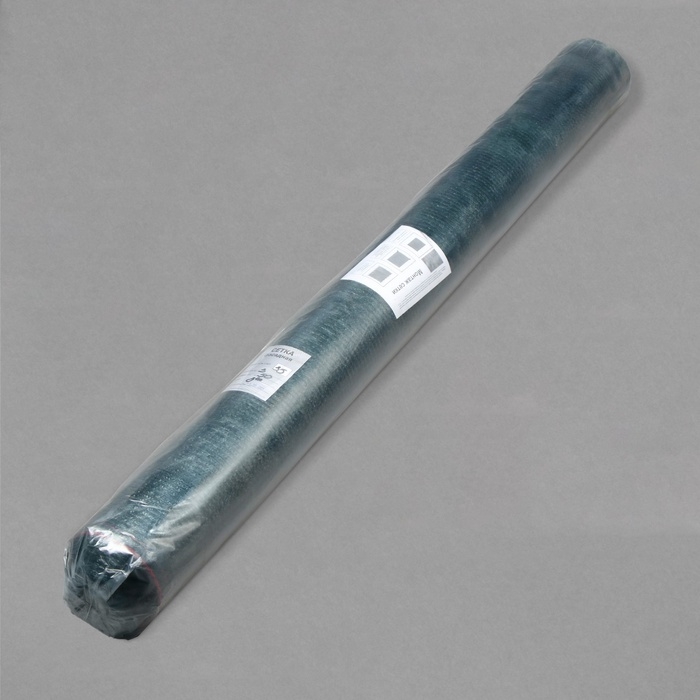 Сетка затеняющая, 50×3 м, плотность 35 г/м², тёмно-зелёная, в рулоне