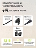Пылесос автомобильный CYCLONE TURBO 80 Вт, 12 В, 5 насадок, микс