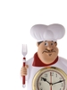 Часы настенные, серия: Кухня, "Кушать подано", плавный ход, 22 х 28 см