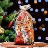 Пакет подарочный новогодний, для сладкого подарка «Оленёнок» 20×35 см