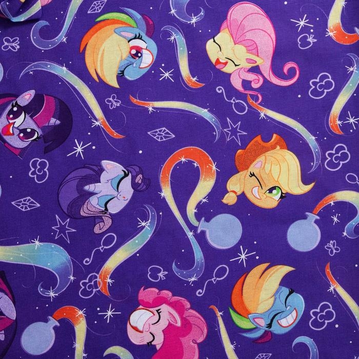 Постельное бельё 1.5 сп Magical, 143×215 см, 150×214 см, 50×70 см-1 шт., хлопок 100%, поплин