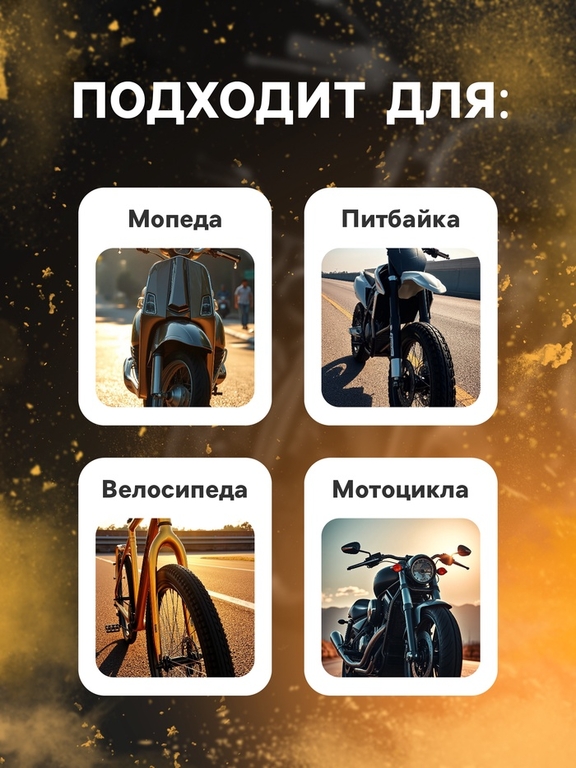Щетка для чистки цепи, 25 см