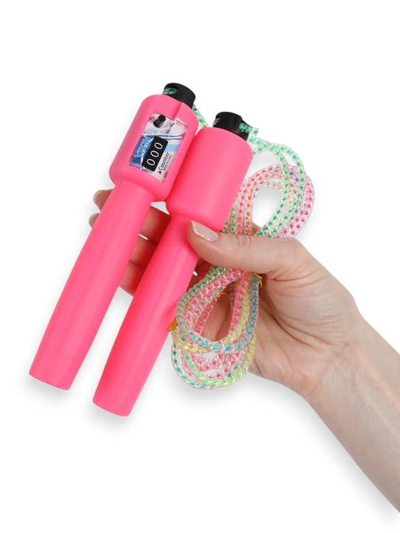Скакалка со счётчиком, 2,55 м, цвета МИКС