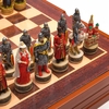 Шахматы подарочные «Монгольское иго», полистоун, доска дерево 36×36 см