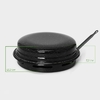 Сковорода-гриль Healthy grill, d=33 см, эмалированное покрытие, чёрная