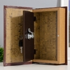 Шкатулка книга-сейф «Атлас Мира», дерево, искусственная кожа, 21×13×5 см
