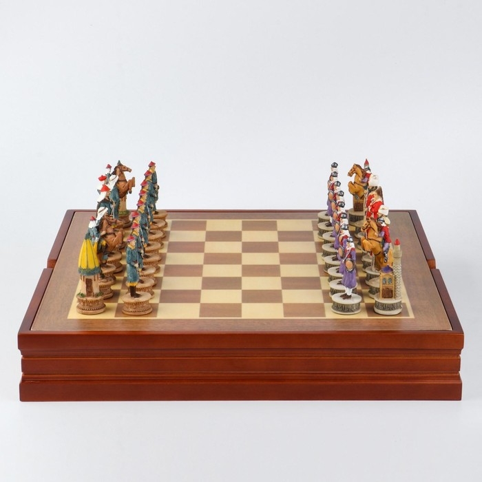 Шахматы сувенирные «Восточные», h короля-8 см, h пешки-6.5 см, 36×36 см