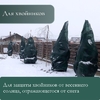 Сетка затеняющая, 10×3 м, плотность 55 г/м², зелёная, в наборе 27 клипс